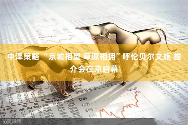 中泽策略 “京城相望 草原相拥”呼伦贝尔文旅 推介会在京启幕